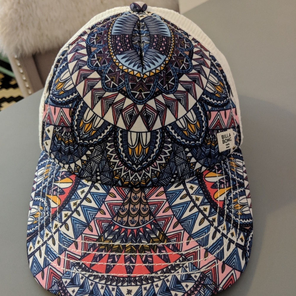 Billabong heritage tribal print trucker hat